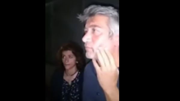 اعتداء بالضرب على وزير الطاقة اللبناني (فيديو)