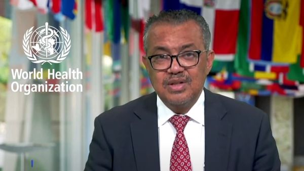 مدير عام منظمة الصحة العالمية تيدروس ادهانوم