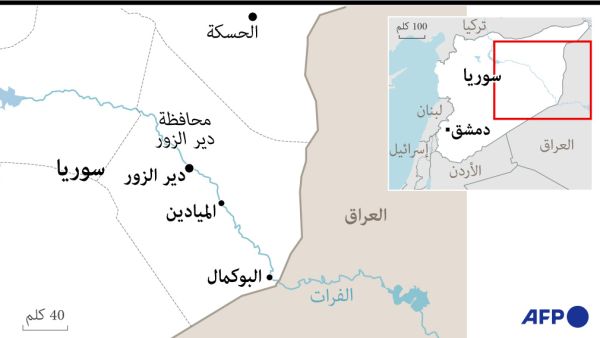 قصف صاروخي يستهدف قاعدة حقل كونيكو الأميركية بدير الزور