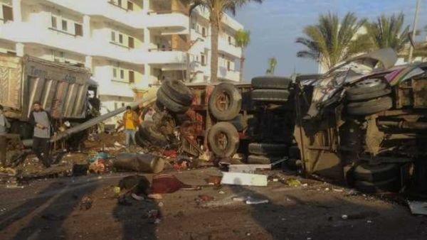 21 قتيلا بينهم اجانب في حادث سير مروع في مصر