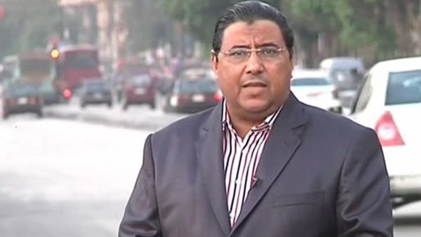 محمود حسين مراسل شبكة الجزيرة القطرية