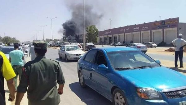 انفجار في بنغازي