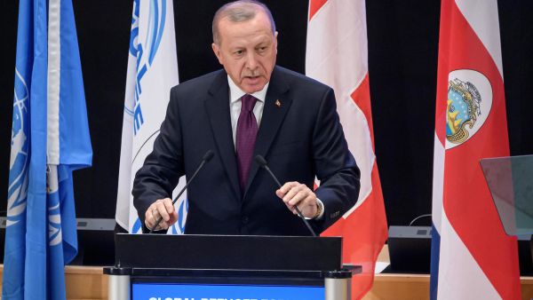  الرئيس التركي رجب طيب أردوغان