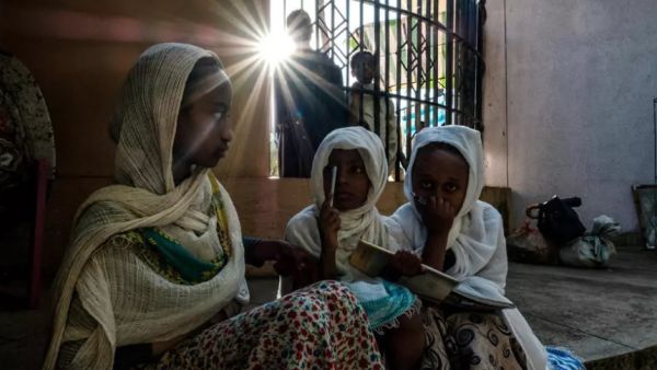 نازحون من تيغراي فروا الى السودان