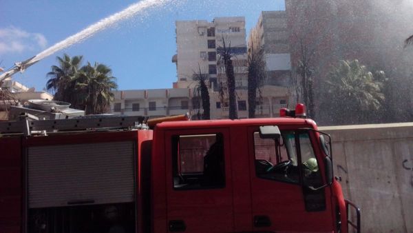 وفاة 5 اشخاص من اسرة واحدة في حريق منزلهم بالقاهرة