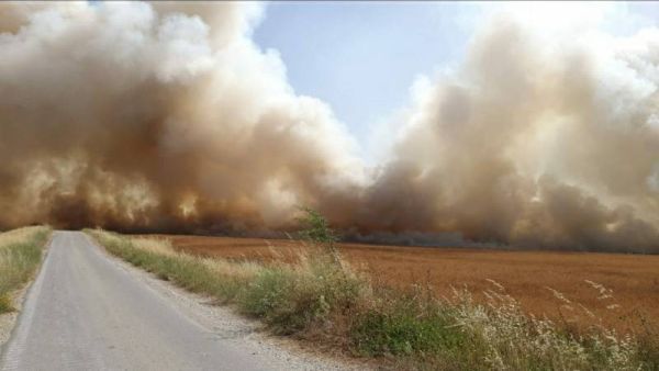 حرائق بإسرائيل مع استئناف إطلاق البالونات الحارقة من غزة