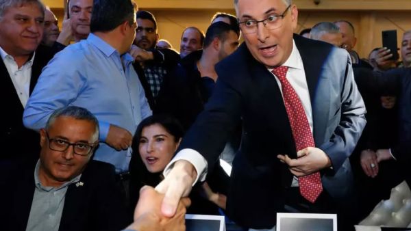 السياسي الاسرائيلي اليميني جدعون ساعر 