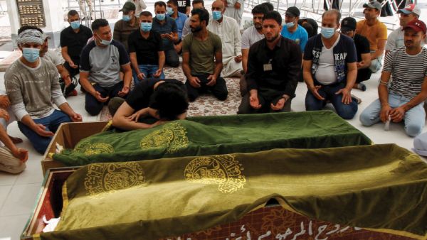 ارتفاع حصيلة كارثة مستشفى ابن الخطيب ببغداد الى 130 قتيلا