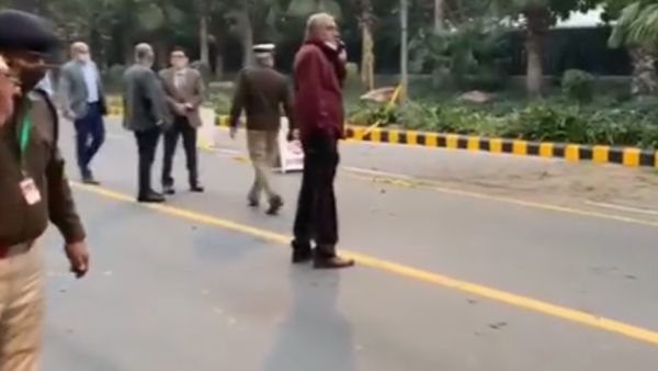 انفجار قرب السفارة الاسرائيلية في نيودلهي