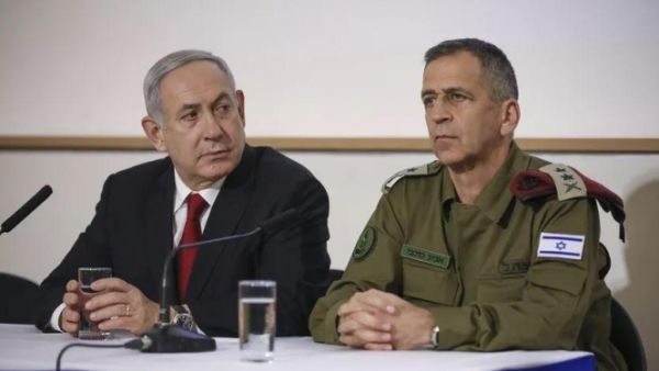 كوخافي والي ييمينه رئيس الوزراء الاسرائيلي بنيامين نتانياهو