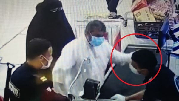 صورة مأخوذة من الفيديو