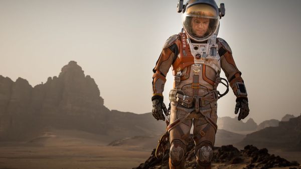 لقطة من فيلم  "المريخي" (The Martian)