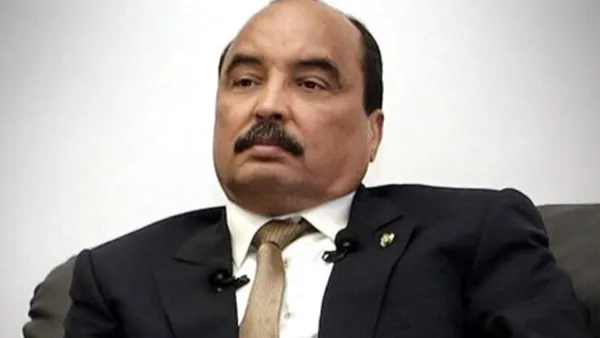الرئيس الموريتاني السابق محمد ولد عبد العزيز