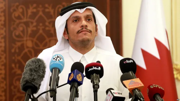 وزير الخارجية القطري، الشيخ محمد بن عبد الرحمن آل ثاني