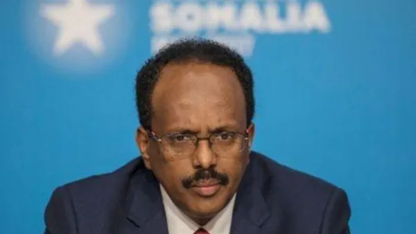 الرئيس الصومالي محمد عبد الله محمد