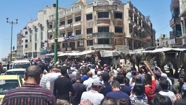 تظاهرات مناوئة للنظام في السويداء لليوم الثالث على التوالي