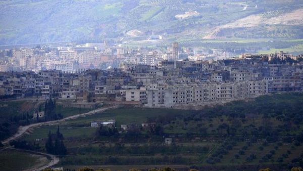 مشهد عام لمدينة جسر الشغور