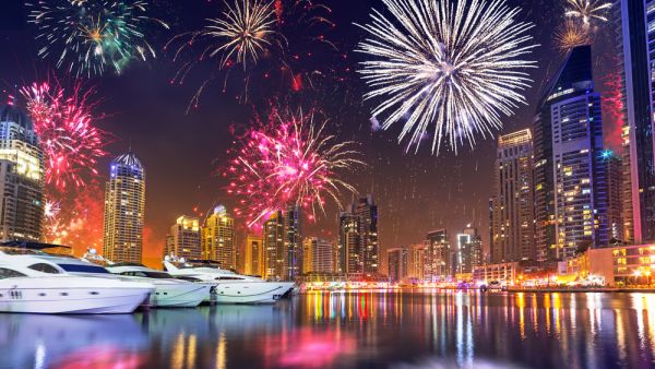 Fireworks in Dubai