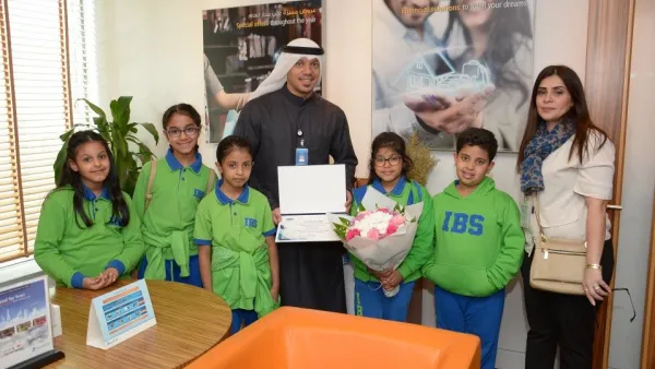 Burgan Bank Organized a School Field Trip in Collaboration With Iqra’a Bilingual School to Its Head Office