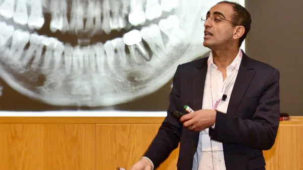 Dr. Hatem Algraffee, a specialist periodontist based in London UK, visited Qatar to speak at WCM-Q Grand Rounds. 