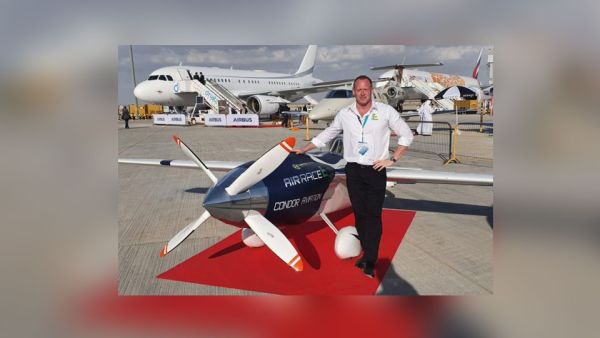 World's First Electric Race Plane Revealed at Dubai Airshow 
