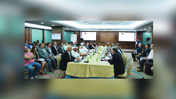 The meeting was attended by Ambassador of Argentina to Qatar HE Carlos Hernandez as well as a number of Qatari businessmen and representatives of local companies specialized in these sectors. 