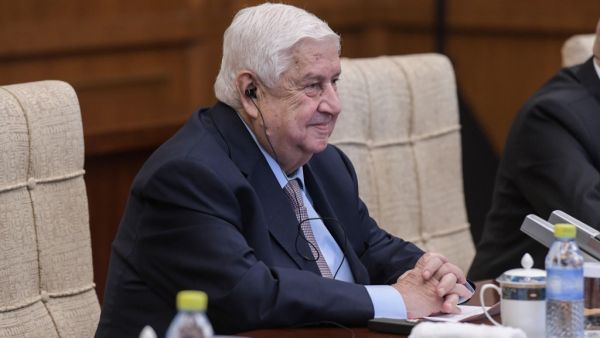 Syrian Foreign Minister Walid Muallem  (AFP)