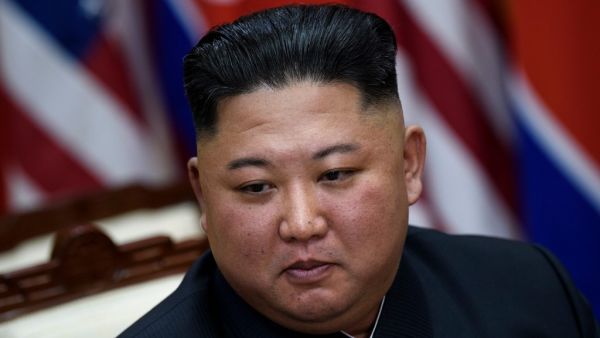 North Korea's leader Kim Jong Un before a meeting with US President Donald Trump (AFP)