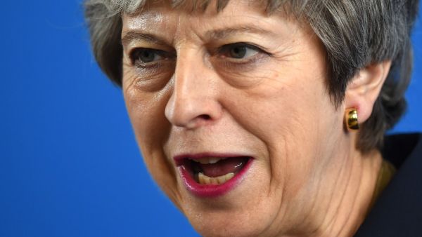 Britain's Prime Minister Theresa May (AFP)