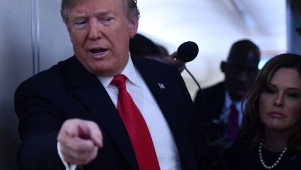 US President Donald Trump (AFP)