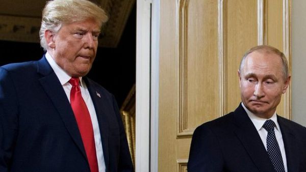 Donald Trump and Vladimir Putin (Twitter)