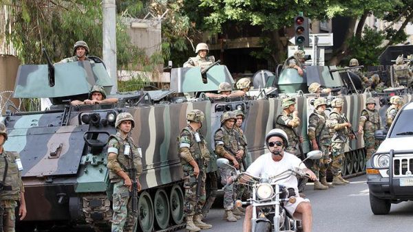 Lebanese Soldiers (Twitter)