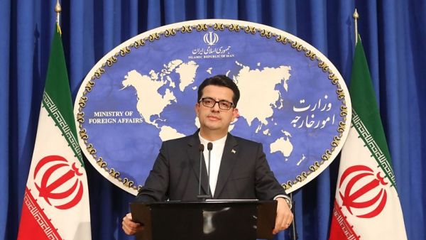 Iran’s Foreign Ministry spokesman Abbas Mousavi (Twitter)