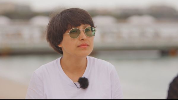 Director Shahrbanoo Sadat (Twitter)