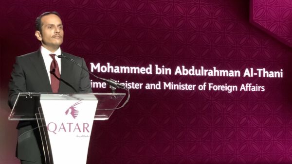 Qatar Foreign Minister Sheikh Mohammed bin Abdulrahman al-Thani (Twitter)