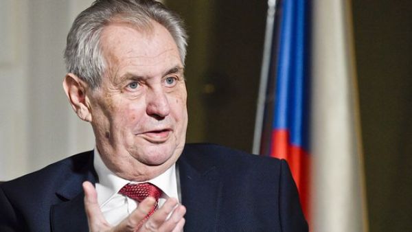 Czech President Milos Zeman  (Twitter)