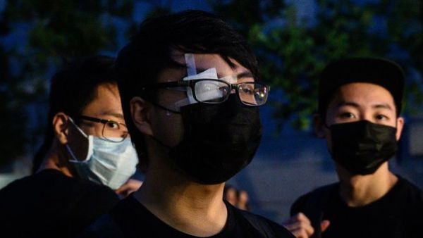 Hong Kong's protestors (Twitter)