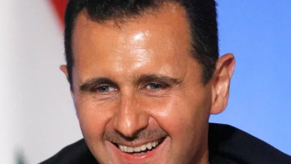 Syrian regime leader Bashar al-Assad  (Twitter)