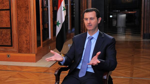  الرئيس الأسد عاد لإكمال كلمته بشكل طبيعي 