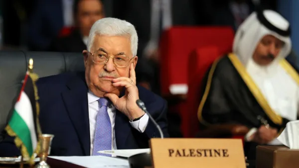  الرئيس الفلسطيني محمود عباس