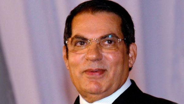 الرئيس التونسي السابق زين العابدين بن علي
