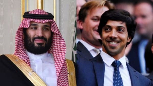 الشيخ منصور - الأمير محمد بن سلمان