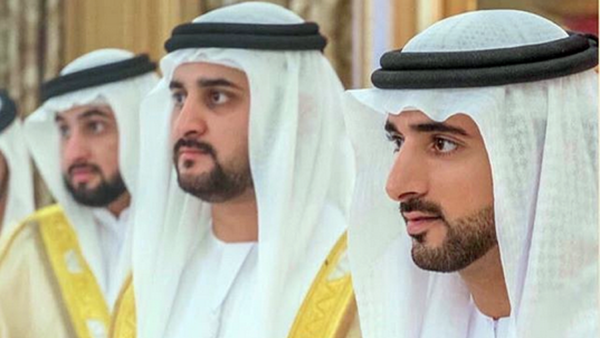 أبناء محمد بن راشد حمدان ومكتوم وأحمد