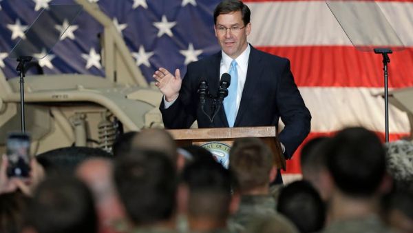 وزير الدفاع الأمريكي مارك اسبر