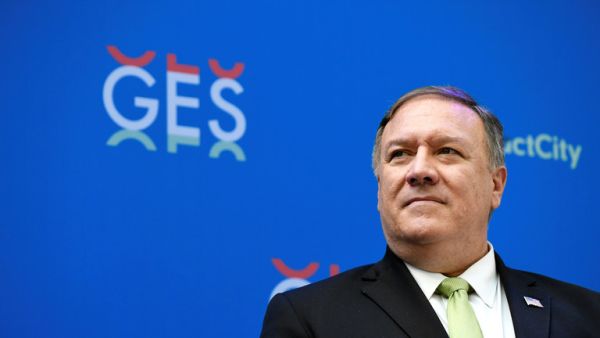  وزير الخارجية الأمريكي مايك بومبيو