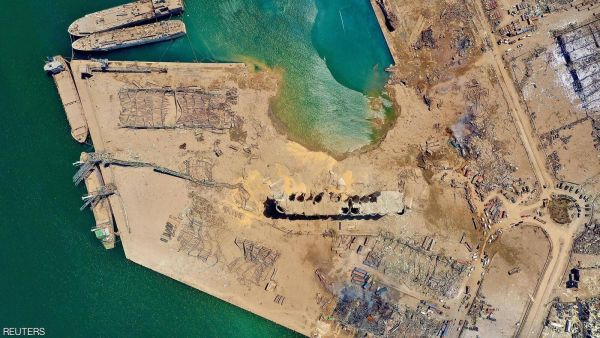 الإنفجار دمر صوامع القح في مرفأ بيروت