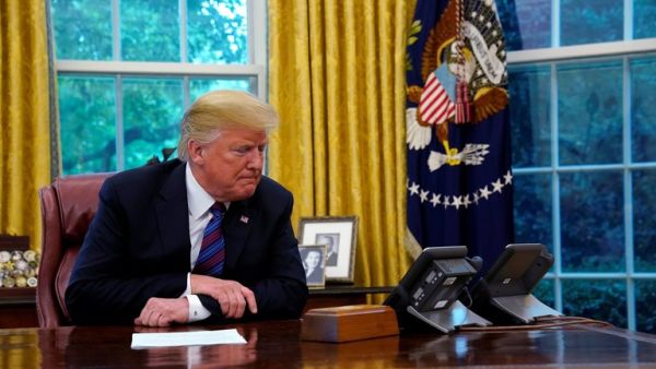 الرئيس الأمريكي دونالد ترامب