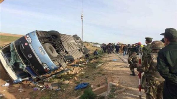 مقتل 5 جنود أتراك وإصابة 10 إثر انقلاب حافلة جنوبي البلاد