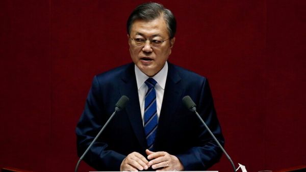 رئيس كوريا الجنوبية مون جيه-إن