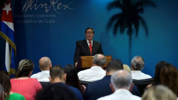 وزير الخارجيّة الكوبي برونو رودريغيز